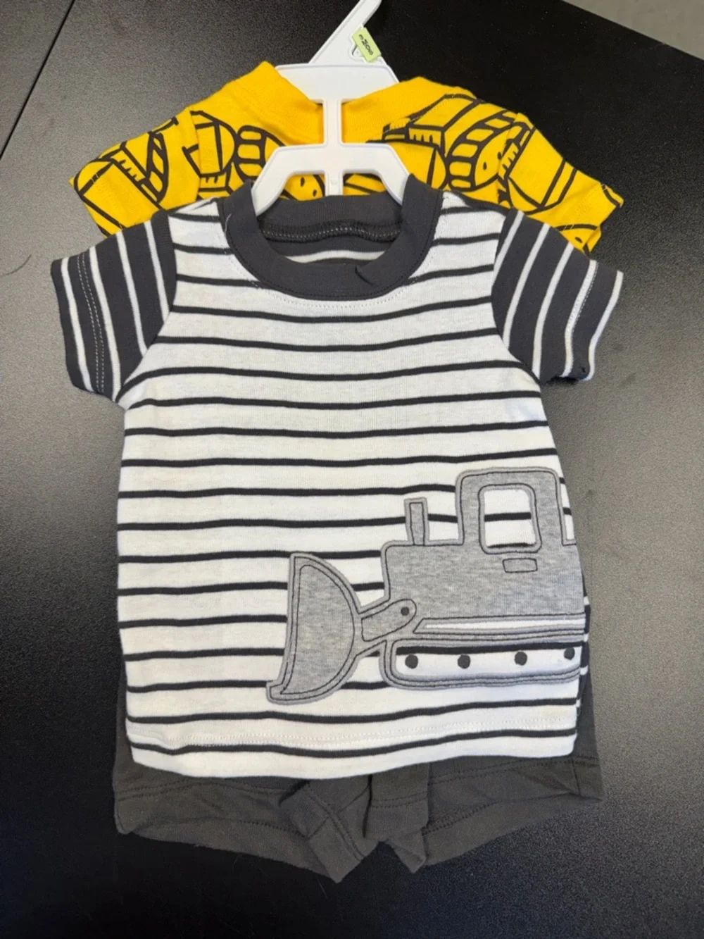 Carter's Yellow Bulldozer Graphic‎ Baby One-Piece Bodysuit
